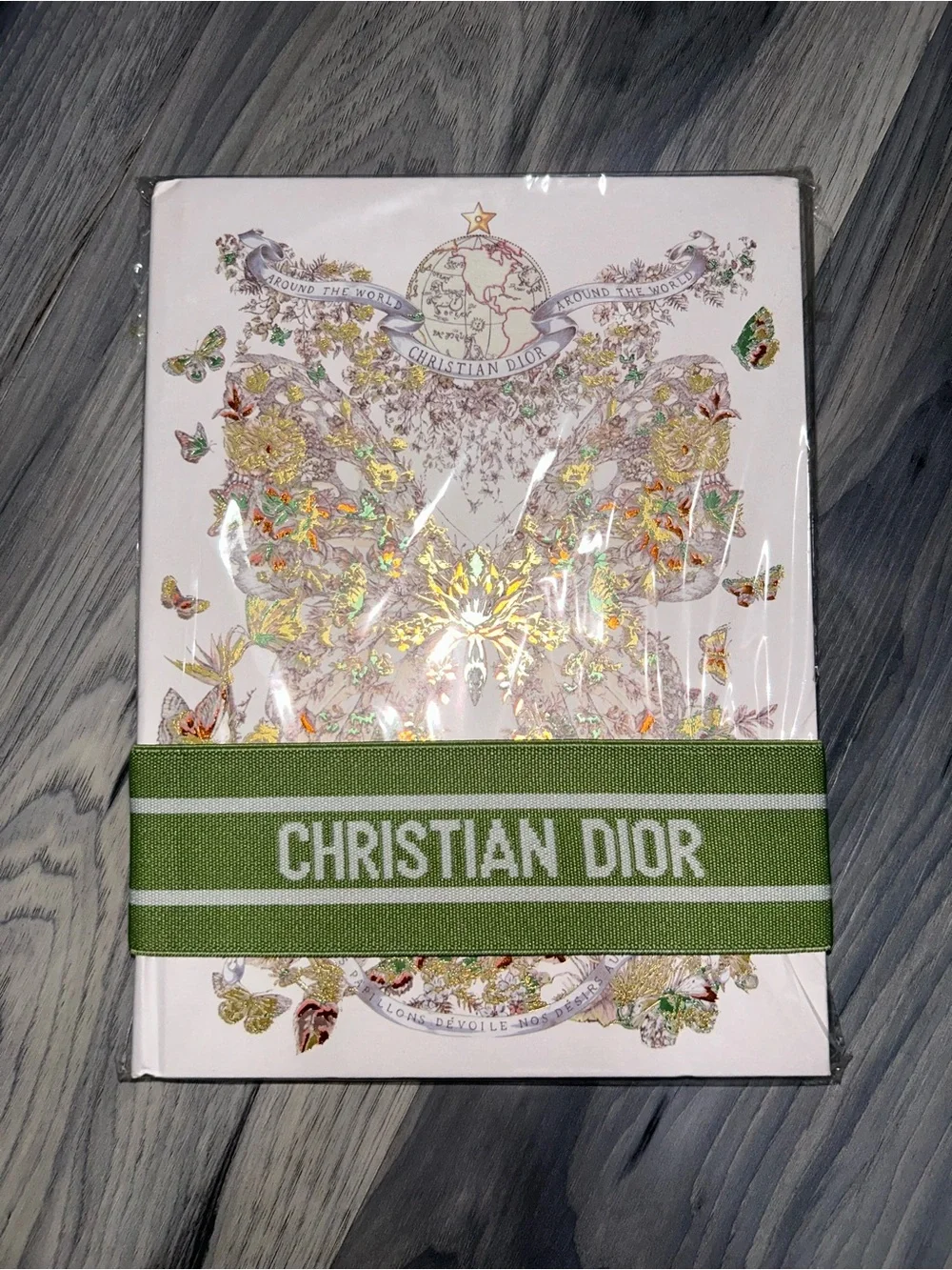 Christian Dior Around the World Butterfly Notebook Brand New - Picture 6 of 7